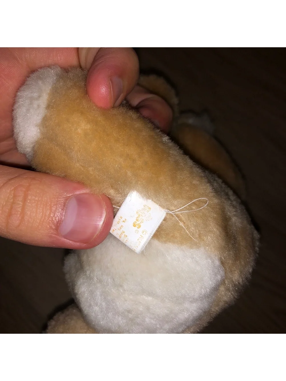 VINTAGE RUSS BERRIE REGGIE PLUSH STUFFED ANIMAL LION BEAR 1978 RARE